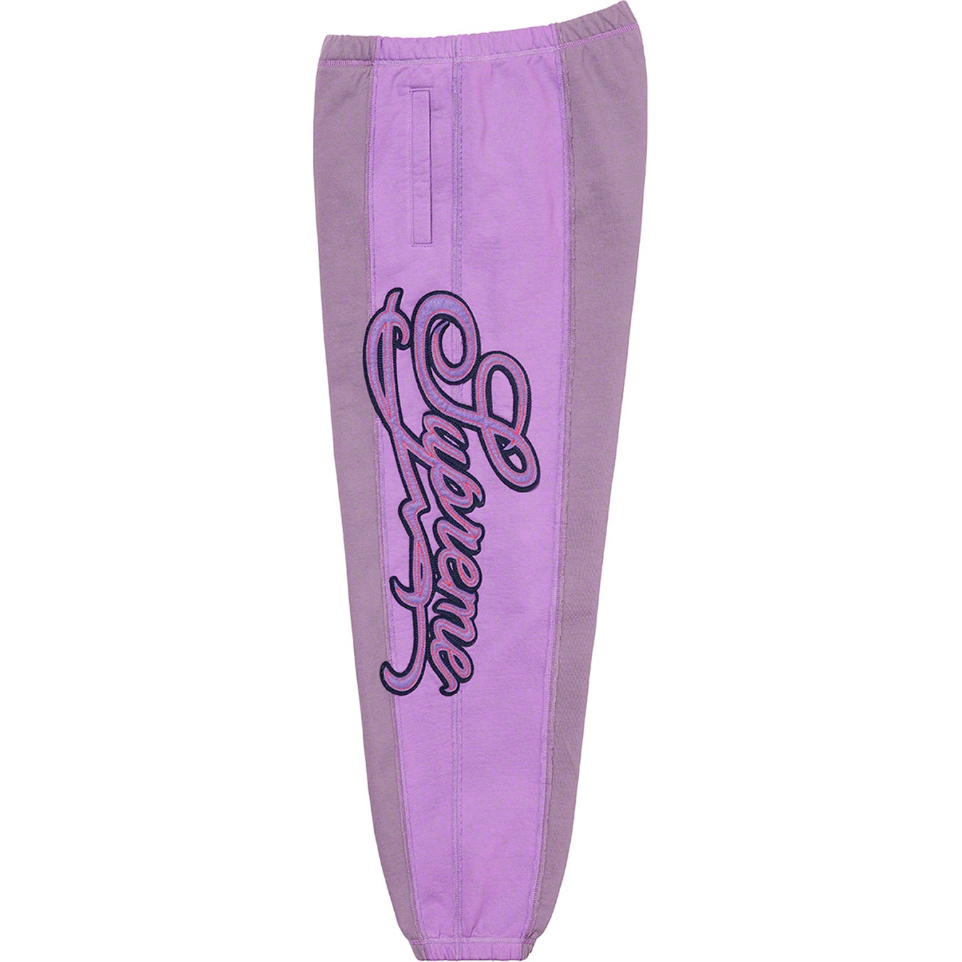 Paneled Script Sweatpant view 9
